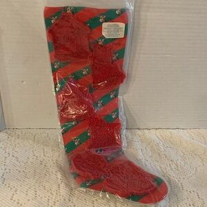 Vintage Walt Disney Christmas Stocking Cookie Cutters Set of 6 X-Large